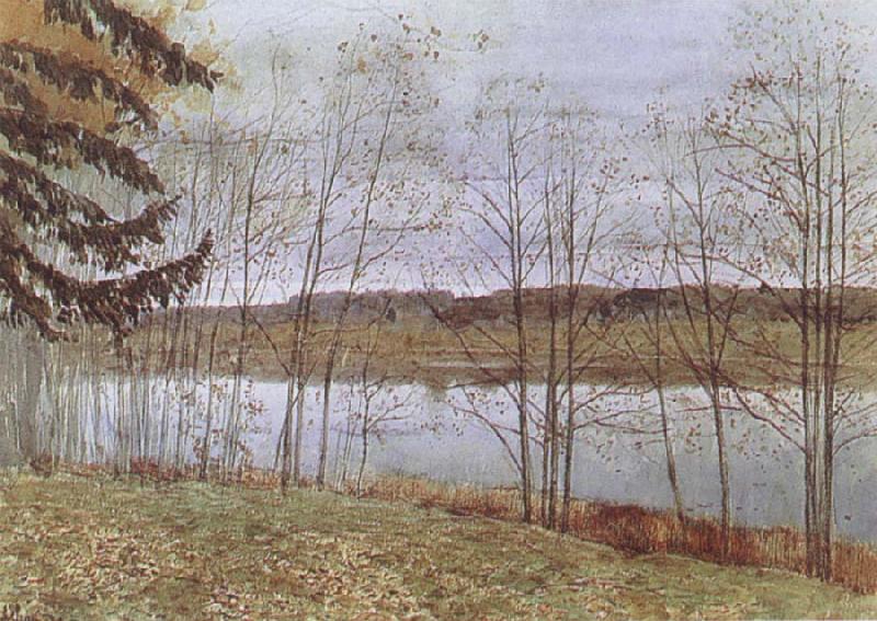 Isaac Levitan Autumn oil painting image